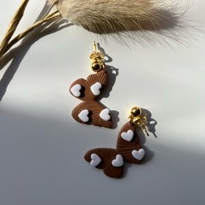 Butterfly Clay Earrings